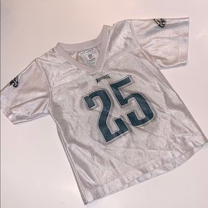 Eagles McCoy Jersey with Sparkles on Number 25 2T